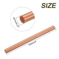 thumbnail image 2 of Uxcell EVA Durable Mini Hot Glue Sticks Fit Glue Gun for Arts Crafting Basic Repairs 0.27'' x 4'' Rose Gold 12 Pcs, 2 of 6