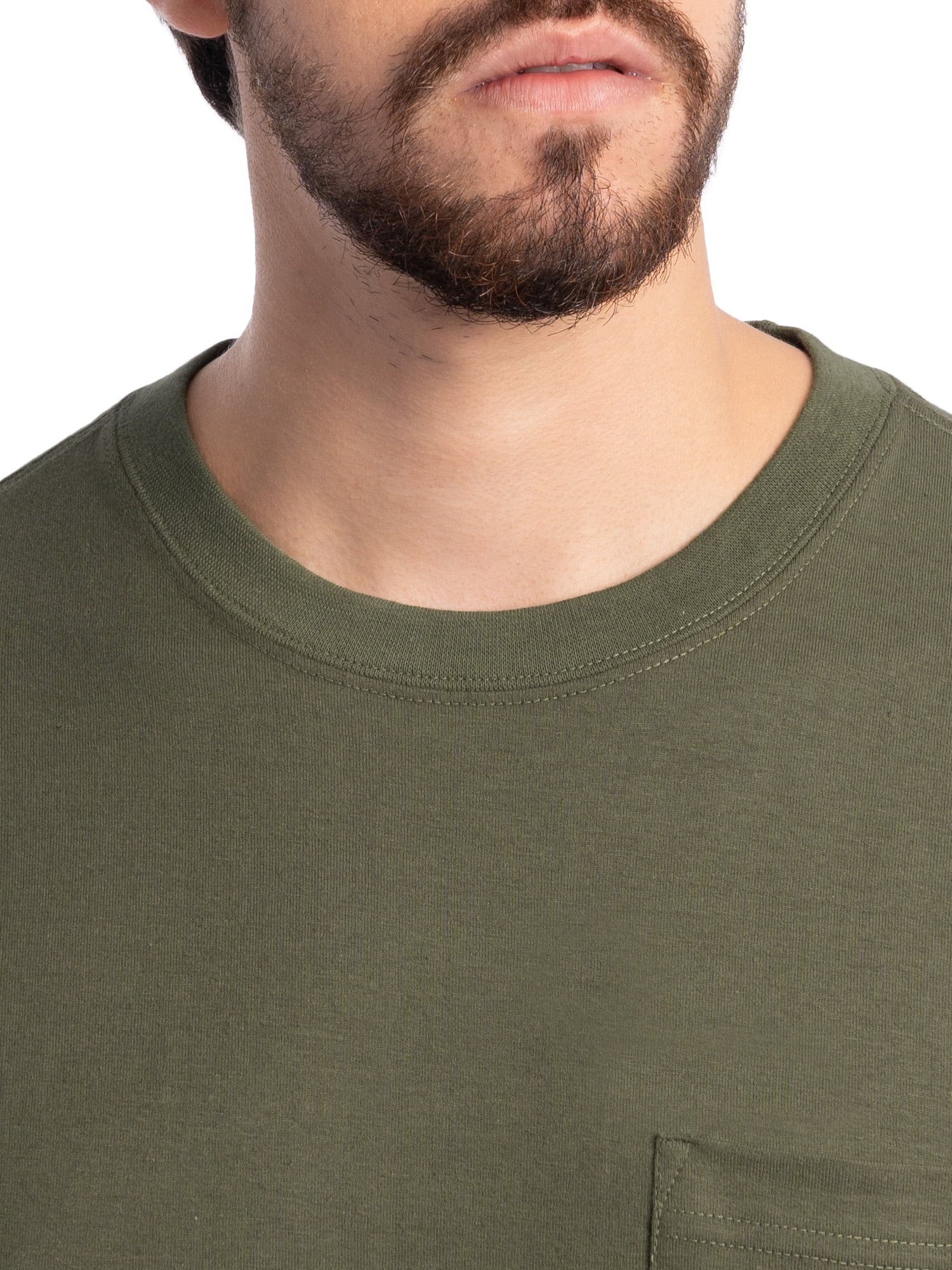 Wrangler Workwear Men's Short Sleeve Pocket T-Shirt, Size S-4XLT (Men's, Big Men's, Tall Men's)