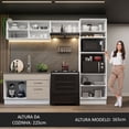 thumbnail image 5 of Cocina Integral 270cm Agata Madesa 05 Blanco/Crema, 5 of 5