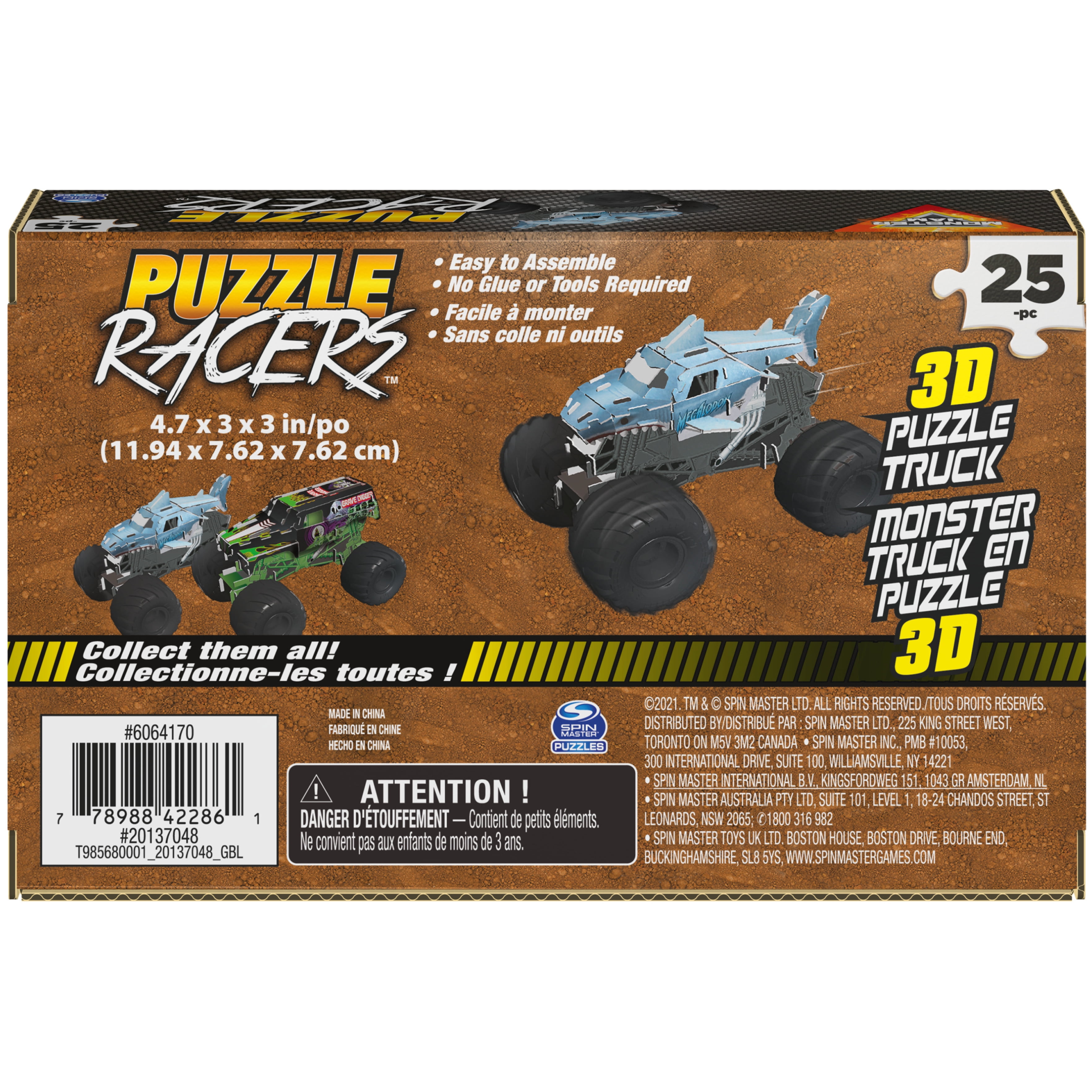 4WD RC Monster Truck – Wonder Gears 3D Puzzle