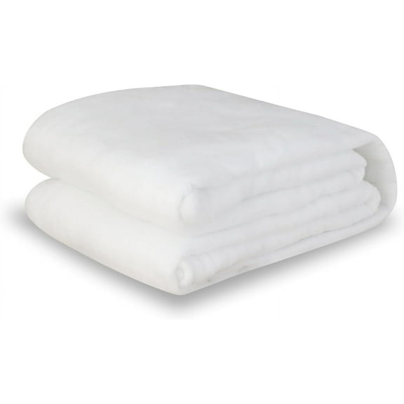 80/20 Cotton Batting for Crafts - 120" x 120" Natural Quilt Backing Fabric - Durable, Soft & Machine Washable - Sewing Batting for DIY Projects, Blankets, etc...