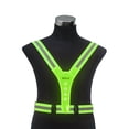 thumbnail image 1 of Elastic LED Reflective Vest High Visibility Light Running Vest for Runners Walkers Cyclists, 1 of 6