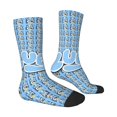 thumbnail image 3 of Lsque Bluey Printed Men's Crew Socks, Soft Durable Breathable Moisture-Wicking with Odor Control Cotton socks, 3 of 7