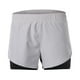 thumbnail image 2 of Shorts deportivos Pantalones cortos para correr 2 en 1 para mujer de secado rápido transpirables para ejercicios de entrenamiento activo para correr pantalones cortos para ciclismo con forro más largo, 2 of 7