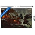 thumbnail image 3 of Dungeons and Dragons - Drizzt vs Demogorgon Wall Poster, 22.375" x 34" Framed, 3 of 6
