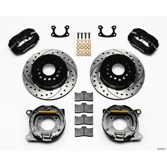 Wilwood P/S Park Brake Kit Small Ford 2.50in