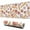 White Orange Baseball, variant on Long Mouse Pads for Desk,White Leopard Basketballs Pattern Desk Mats on Top Of Desks, Desk Mouse Pad Extra Large with 3mm Non-Slip Base and Stitched Edge for Gaming,Office,Work,Home 47.3"x23.6"