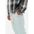 thumbnail image 6 of John Elliott Men's LA French Terry Fabric Jogger Sweatpants in Glacier (6 (XXX-Large), Glacier), 6 of 9