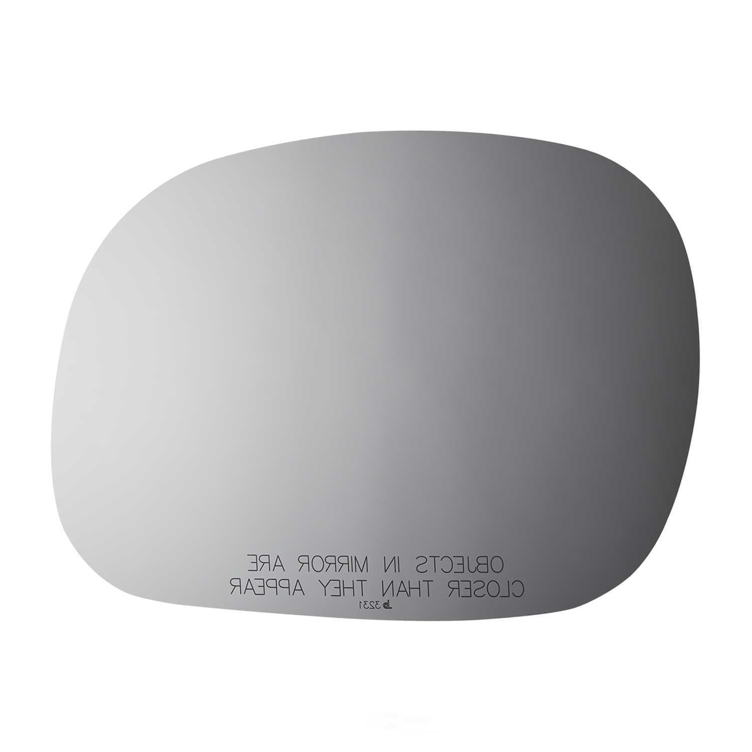 Burco Side View Mirror Replacement Glass - Clear Glass - 3231