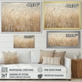 thumbnail image 4 of Designart "Majestic Grasslands Of The Prairies V" Prairies Floater Framed Canvas Art Print, 4 of 5