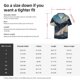 thumbnail image 5 of Fotbe Dancing Whale Camisa Estampada de Manga Corta para Hombre, Casual de Verano, Estilo Playero, Sin Arrugas-Large, 5 of 5