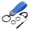 Blue, variant on Upgrade Leather Car Keychain Car Chain Holder for Women Men Lightweight Car Accessories Spare Parts