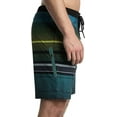 thumbnail image 2 of ZeroXposur Men's UPF 50+ Sun Protection Quick Dry Swim Trunks (Teal Koa, XXL), 2 of 3