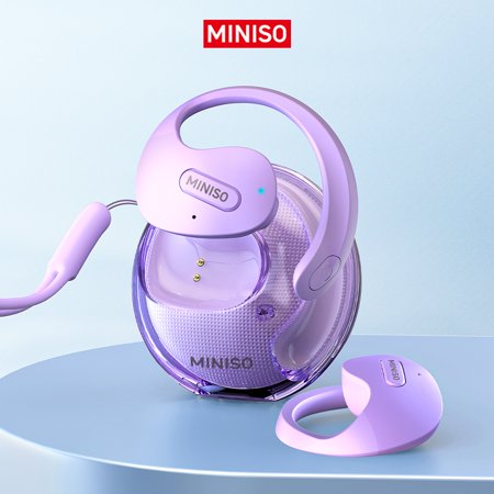 【並行輸入品】 MINISO X15PRO AI翻訳イヤホン リアルタイム、3-in-1 AI言語翻訳機、134言語用翻訳イヤホン アプリ付き、オープンイヤー翻訳ヘッドフォン 学習、