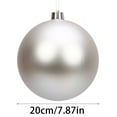 ELEVENTIME Cheap Stuff 8" Extra Large Size Outdoor Christmas Ornaments