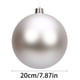 thumbnail image 3 of Adornos navideños para interiores, 8 pulgadas, irrompibles, grandes, dorados, para decoración navideña, adornos navideños, plateados., 3 of 8