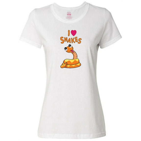 Inktastic I Love Snakes Women's T-Shirt
