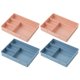 thumbnail image 1 of 4 bandejas organizadoras para cajones de escritorio, contenedores de almacenamiento para oficina, tocador y cajas de almacenamiento de maquillaje., 1 of 8