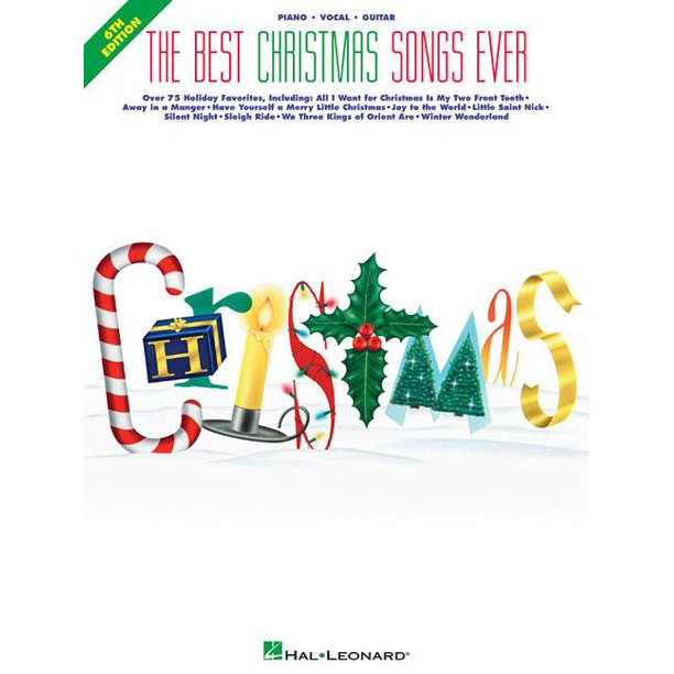 Best Ever The Best Christmas Songs Ever (Paperback)