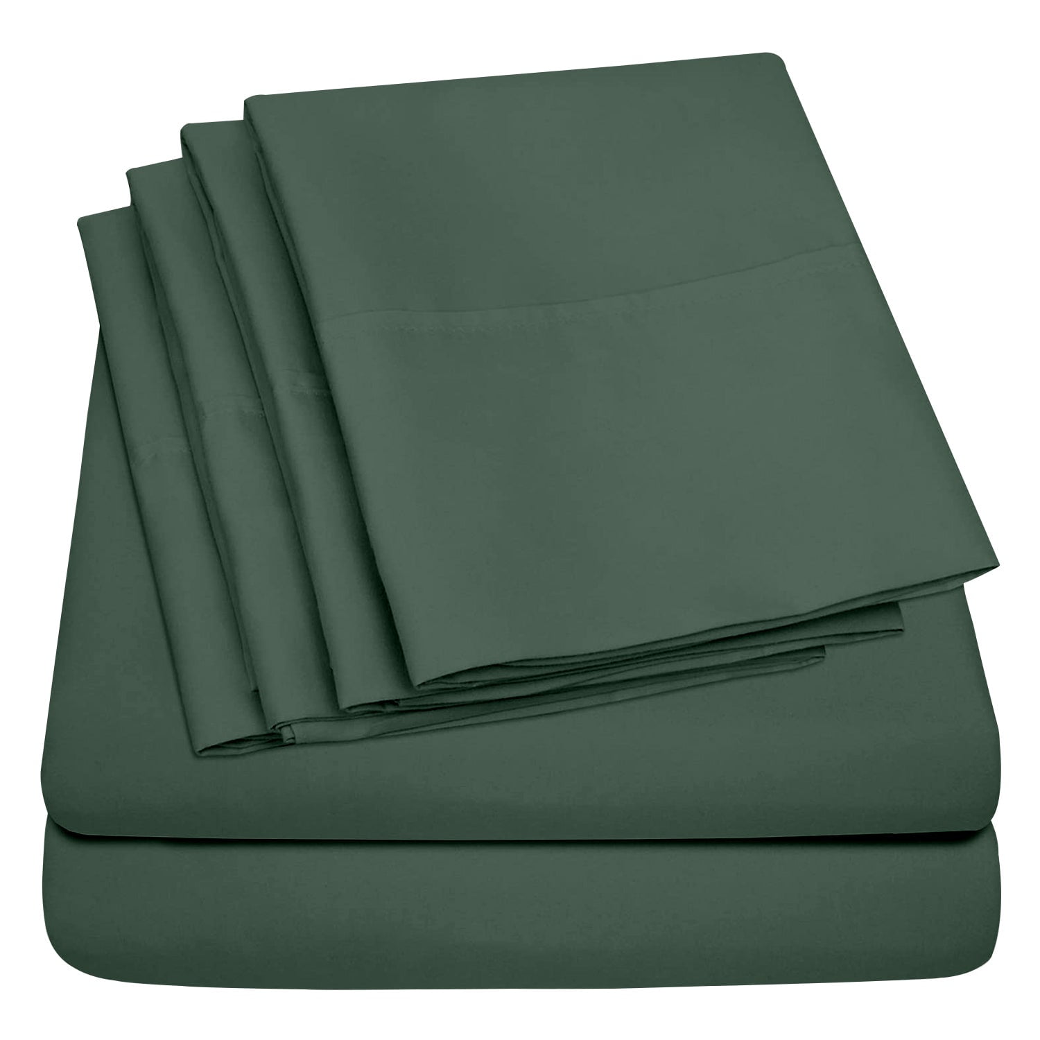 6-Piece Microfiber Bed Sheets ? Ultra-Soft, Wrinkle-Free, Deep Pocket Fit