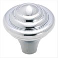 thumbnail image 2 of Amerock BP1925726 Bouton Rond d'Abstractions - Chrome Poli, 2 of 4