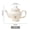 Tea Pot-1000ml, variant on French Vintage Rose Tea Cup and Plate Coffee Cups and Plates, European Style Palace Style, New Bone Ceramics, British Style