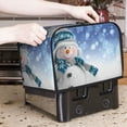 thumbnail image 7 of Haiem Christmas Snowman In The Snow Print Toaster Covers 2 Slice Wide Slot,Bread Dust Cover & Fingerprint Protection,Bread Machine Cover,Appliance Covers, 7 of 7