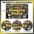 thumbnail image 5 of Ohgeecraft 90s Birthday Party Decors Aint Nothing But A Gangsta Party Backdrop 90s Throwback Balloon Garland Funny Hip Hop Rock Birthday Party Decor Bright Gold Balloons for Back to 90s Retro Party, 5 of 6