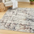 thumbnail image 2 of Nourison Motion Dash Indoor Area Rug Ivory Multicolor 5'3" x 7', 2 of 9