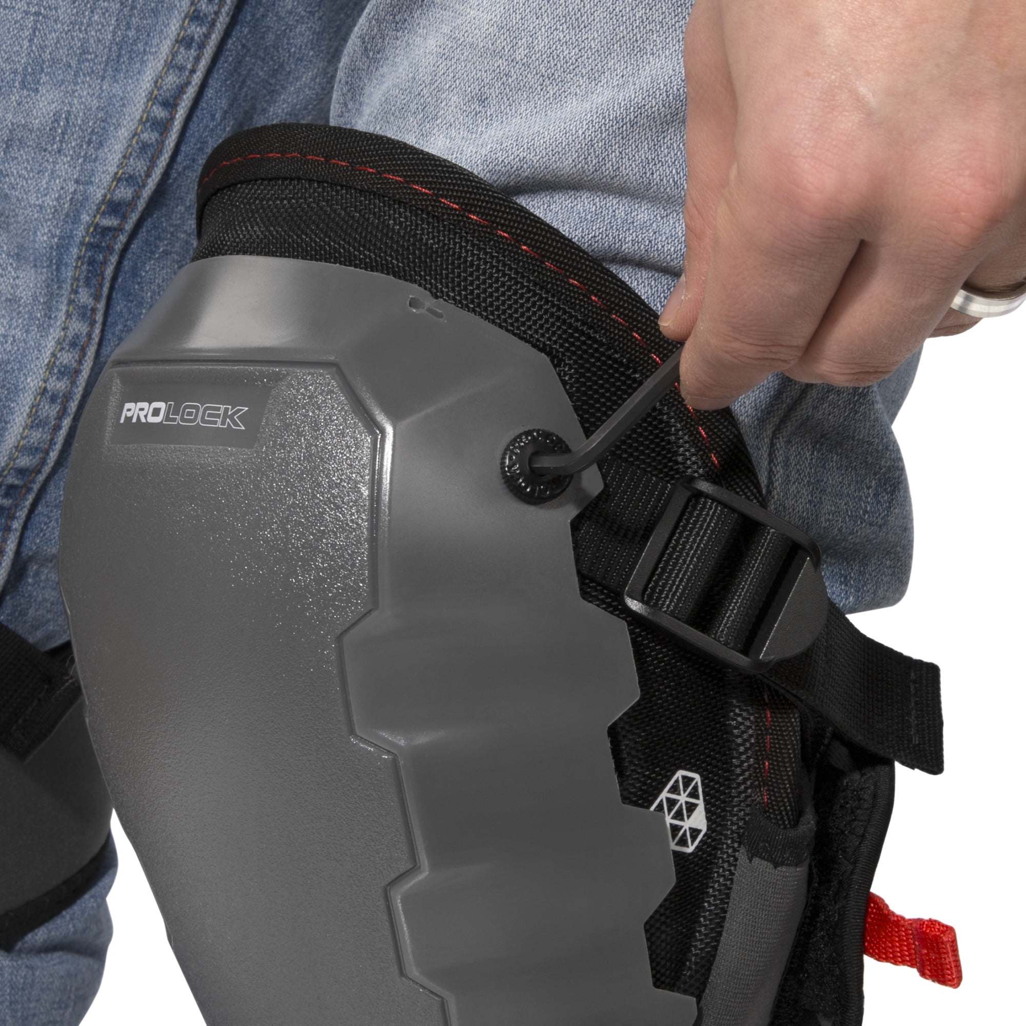 PROLOCK 42060 2-Piece Gel Knee Pad and Non-Marring Cap Attachment Combo Pack