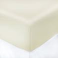 thumbnail image 2 of Violet Linen Premium Ultimate Percale, Luxury Ultra Soft Brushed Polyester Cotton, Extra Soft and Comfortable, Ivory, Full, Luxurious, Fitted Sheet, 2 of 4
