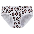 thumbnail image 6 of Bellafa Little Girl Unicorn Floral Briefs Panties 2-12T Girls Toddler Cotton Undies,5-Packs Underwear Girlshorts -Random Color, 6 of 10