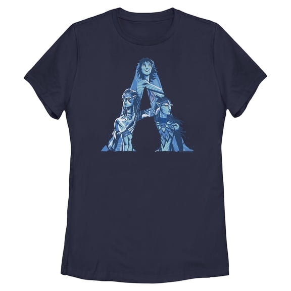 Womens Avatar: Fire and Ash Legendary Trio Symbol T Shirt