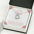 thumbnail image 3 of To Mom Remembrance Message God Gave Mother Forever Necklace w Message Card, 3 of 20