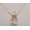 Clear Quartz 1, variant on Perfume Bottle Necklace Made with Genuine Stones