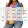 thumbnail image 4 of SwiftWear Women's Color Block Tank Top Sleeveless V Neck Loose Shirt Casual Summer Tunics Tee S-5XL, 4 of 8