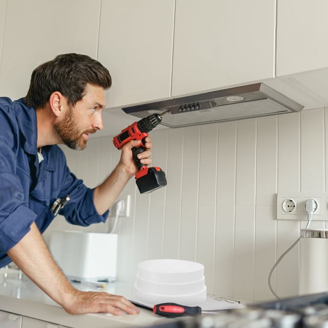 FONWILYO Réducteur de Conduit PVC Blanc 1ensemble avec Installation Facile pour Utilisateurs DIY