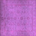 thumbnail image 1 of Ahgly Company Indoor Square Oriental Pink Industrial Area Rugs, 8' Square, 1 of 4