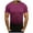 Purple, variant on XMMSWDLA Men's Gym Workout Bodybuilding Fitness Active Athletic T-Shirts Workout Casual Tee Khaki Mens Shirts Casual Stylish