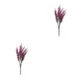 thumbnail image 3 of mmirethe 2x Plante Artificielle et Large Gamme d'Utilisations pour Tout Espace Réaliste lotus Rouge 2Set, 3 of 6