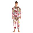 thumbnail image 3 of FORMRS Onesies Pajama for Adults Unisex Hoodie Winter Jumpsuit One Piece Sleepwear, Sizes S-2XL, Red Lobster, 3 of 7