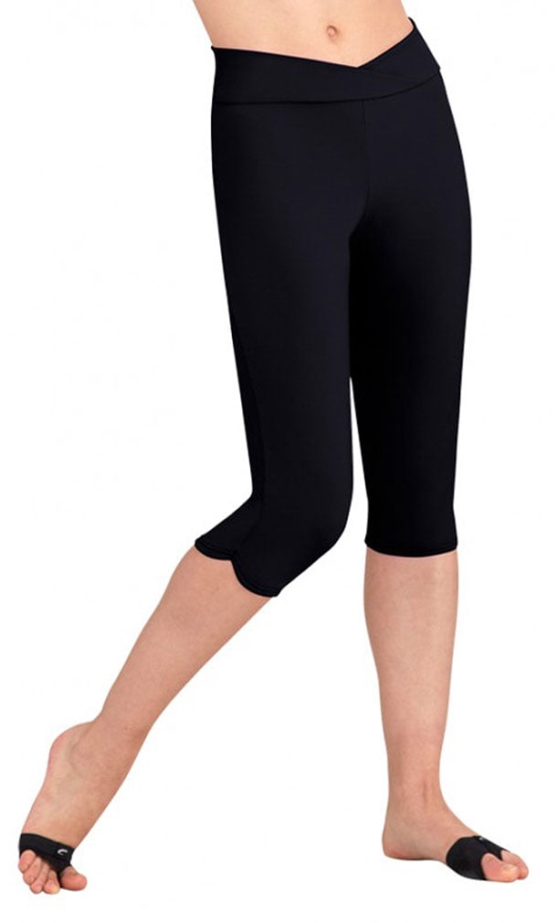 Capezio Girl Child Knee Length Capri Pants S