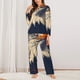 thumbnail image 2 of Balery American Bald Eagle A Conjunto de Pijama con Estampado para Mujer, Conjunto de Dos Piezas con Manga Larga, Ropa de Dormir Suave con Bolsillos, Pijamas Cómodos-XX-Large, 2 of 7