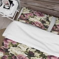 thumbnail image 4 of Designart 'Pink and White Blossoming Peonies' Floral Duvet Cover Set, 4 of 4