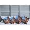 thumbnail image 2 of Ambesonne Gothic Throw Pillow Cover 4 Pack, York Minster View, 24", Multicolor, 2 of 5