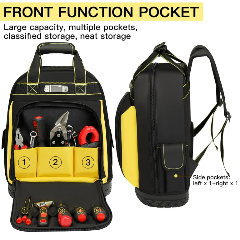 Veto Pro Pac AIRAJ Heavy-Duty Tool Backpack Waterproof Bottom