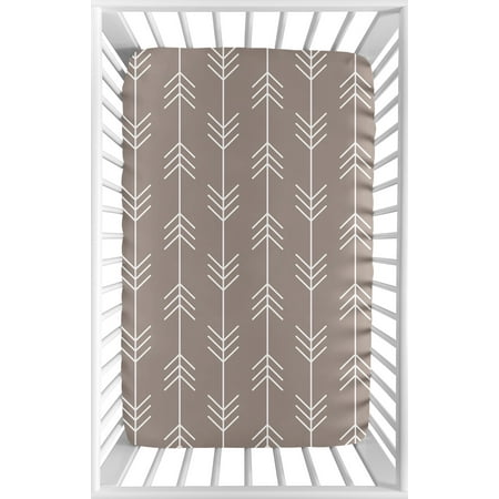 UPC: 0846480053798 | Outdoor Adventure Collection Mini Crib Sheet – Arrow Print