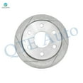 thumbnail image 5 of Set of 4 Front-Rear Drilled Slotted Disc Brake Rotors For 2002-2006 Cadillac Escalade, 5 of 9