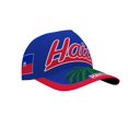 thumbnail image 2 of Sombrero personalizado con nombre Hti Unisex, gorra de béisbol con estampado de la bandera de la República Francesa de Haiti, país, Ht, 2 of 4