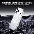 thumbnail image 3 of Funda de teléfono PAUL B para iPhone 17 Pro Max con MagSafe Clear, 3 of 7